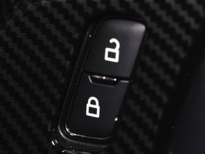 Ford Bronco Interior Door Handle Trim Kit - 4 pc set - Gloss Carbon Fiber Finish